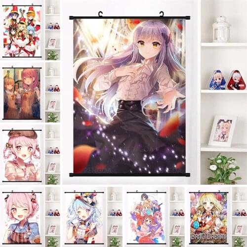 HD Print Hanging Poster Anime Game Character Canvas Painting Home Decor Plastic Scrolls Cartoon Picture Living Room Wall Artwork