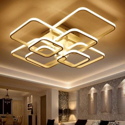 Fashion atmosphere postmodern study bedroom lamps living room personality creative LED ceiling lamp lighting fixture Acrylic LED