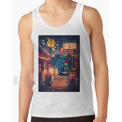 Shine Bright , Tonight-Japan Night Photo tank tops vest sleeveless Japan Japanese Asia Landmark Asian Travel Sakura