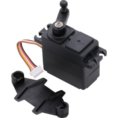5-Wire Steering Gear Servo Upgrade Parts for 1/10 XINLEHONG TOYS RC Car 9125 Short-course Truck