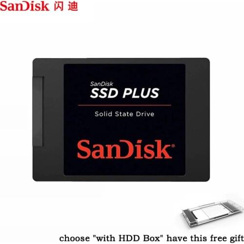 SanDisk SATA SSD PLUS 240 GB HD SSD Hard Drive HDD 2.5 Hard Disk SSD 480GB 240GB 120GB 960 Solid State Drive for laptop Computer