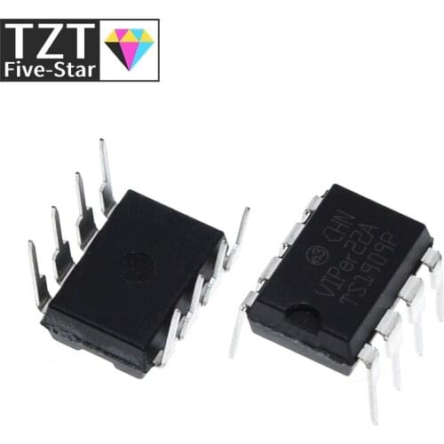 10pcs/lot VIPer22A DIP8 VIPer22 DIP new and original IC In Stock