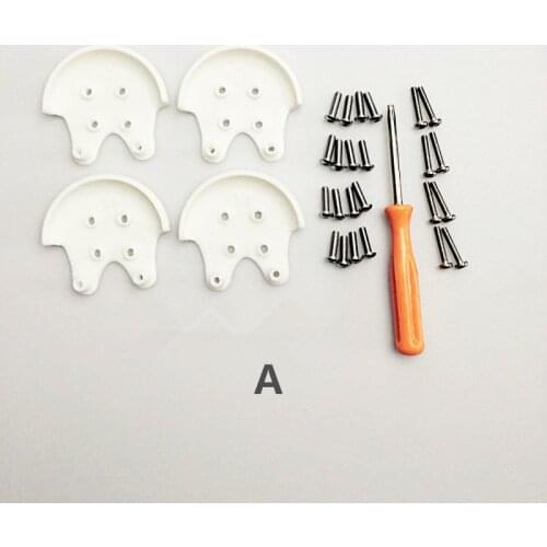 4pcs 3D Print Motor Base Reinforcement Board Protection Motor Arm kit For RC DJI Phantom 3 Standard/ Professional /Advanced