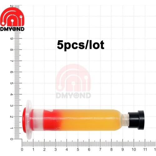5pcs/lot DIY Solder Soldering Paste 10cc Flux Grease RMA223 RMA-223 For Chips Computer Phone LED BGA SMD PGA PCB Repair Tools