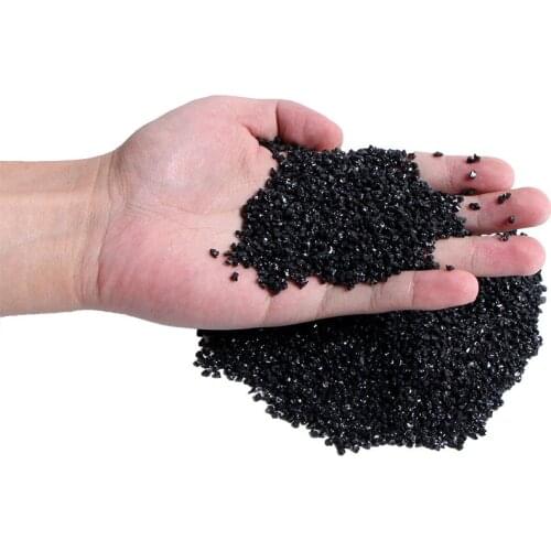 Black Tourmaline Tumbled Chips Crushed Stone Healing Reiki Crystal Jewelry Makin Turmalina bloque negra 2021Newest