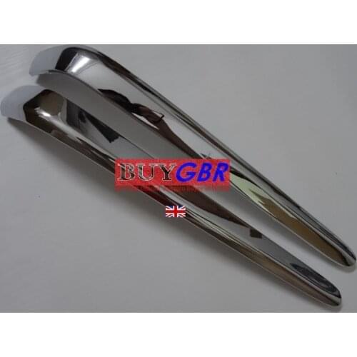 For HONDA Gold Wing GL1800 1975-2008 tail edge plating (L-shaped) Upward bending Recurved tail edge Left + Right Chrome Buygbr