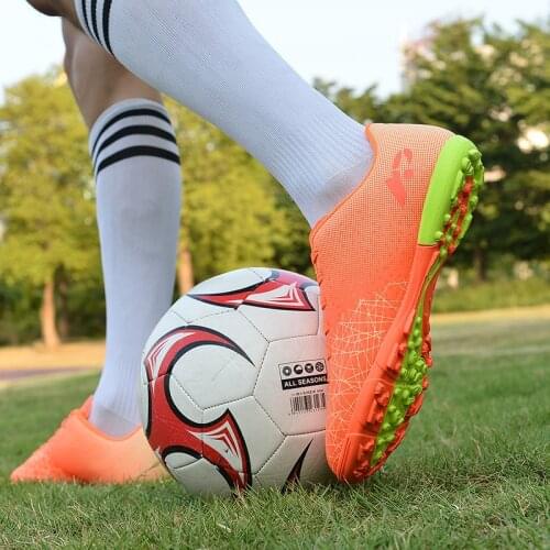 Football Shoes Men Women Professional Soccer Training Sneaker Long Spikes Short Nails Outdoor Turf Lightweight Zapatos Futbol