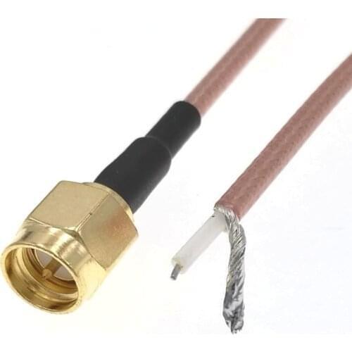 10pcs SMA Male To PCB SOLDER Pigtail Cable RG178 Or RG316 For WIFI Wireless LOW LOSS 8" 20CM