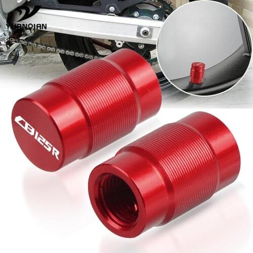 Motorcycle Wheel Stem Covers Tire Valve Caps Decoration Valves Tyre Stem Air Cap Airtight Cover For Honda CB125R CB 125R CB125 R