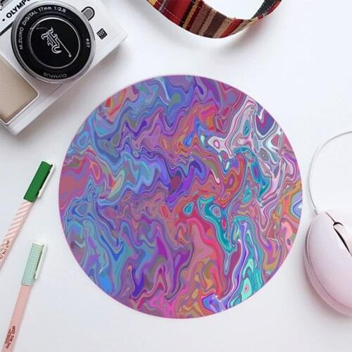 Mairuige Best Seller Colorful Halo Art Gaming Small Mouse Pad Gamer Accessories Desk Pad Computer Mat Laptops Memo Pad