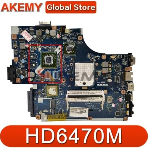 For Acer aspire 5551G 5552 5552G Laptop Motherboard NEW75 LA-5911P MBWVE02001 MB.WVE02.001 DDR3 HD6470M Mainboard