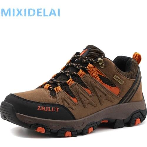 Men Casual Shoes Brand Men Shoes Waterproof Men Sneakers Flats Shoes Comfortable Couples Outdoor Hiking Shoes Plus Size 36-47