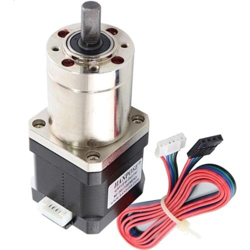 Nema17-motor paso a paso de reducción planetaria, motor de engranaje ajustable de alta velocidad, 42, bricolaje, impresora 3D