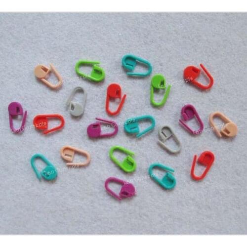 Wholesale DIY Craft Tools Colorful Crochet Locking Knitting Marker Small Safety Pins - mixed colors 500pcs/lot free shipping