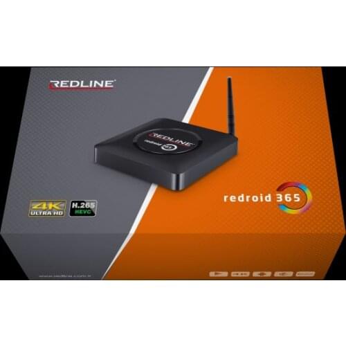 Redline Redroid 365 4K Android 6.0 OTT BOX IPTV 2019 Model New Device Free Shipping