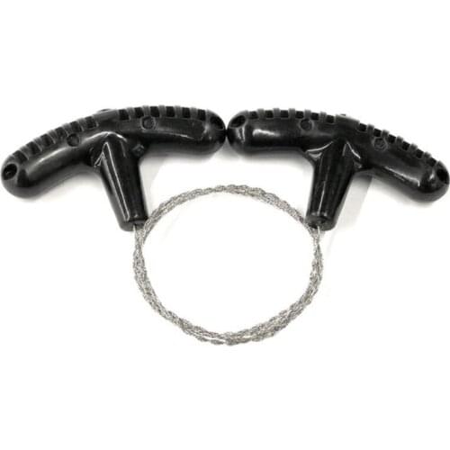 Manual Steel Wire Saw For Outdoor Emergency Survival Portable Camping Wire Chainsaw Adventure Equipment Tools