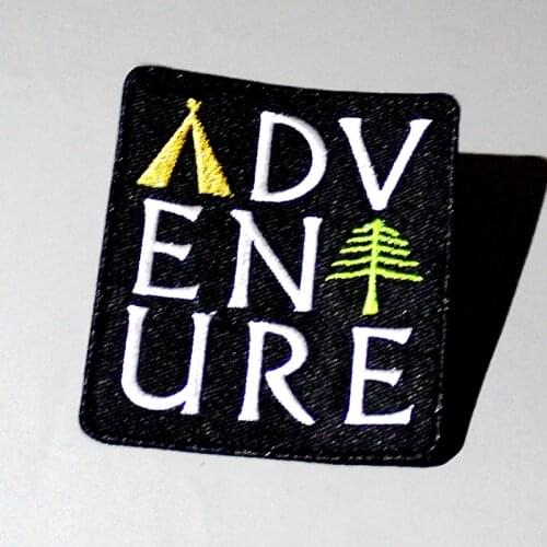 Vikings Patch Traveler Iron On Patches For Clothing Embroidery Wanderer Patch On Clothes Attack On Titan Badge Applique Stripe F