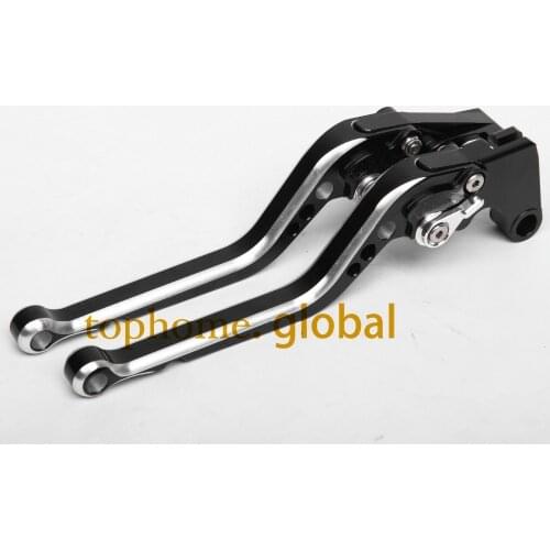 For Suuzki GSF 600S BANDIT 1996 - 2003 CNC Brake Clutch Levers Regular size Mixed Black&Silver 2002 2001 2000 1999 1998 1997