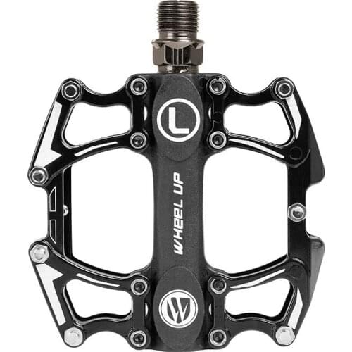 Cycling Pedals 2 Bearings Bicycle Pedal Anti-slip Ultralight CNC MTB Bike Pedal Sealed Bearing Pedals Bicycle Accessories
