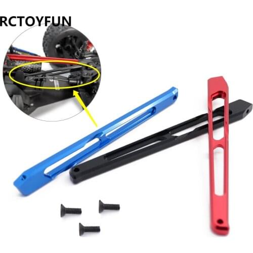 For 1/8 Arrma Kraton 6S Rear Chassis Brace Metal Mount RC Car 1:8 Remote Control Car Replacement Accessories