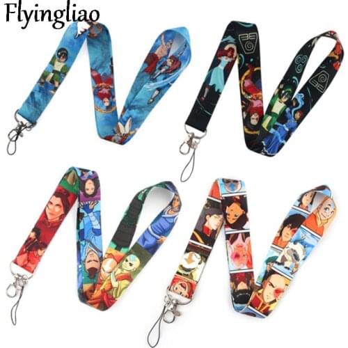 Avatar The Last Airbender Lanyard for Keys Phone Cool Neck Strap Lanyard for Camera Whistle ID Badge Cute webbings ribbons