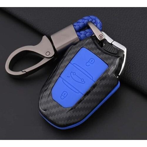 Car ABS auto Key Shell Holder Remote Car Key Case Cover For Peugeot Citroen C2 C6 207 307 308 408 206 Accessories