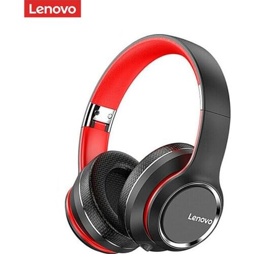 Lenovo HD200 Bluetooth-compatible Earphones Over-ear Foldable Computer Wireless Headphone Noise Cancellation HIFI Gaming Headset
