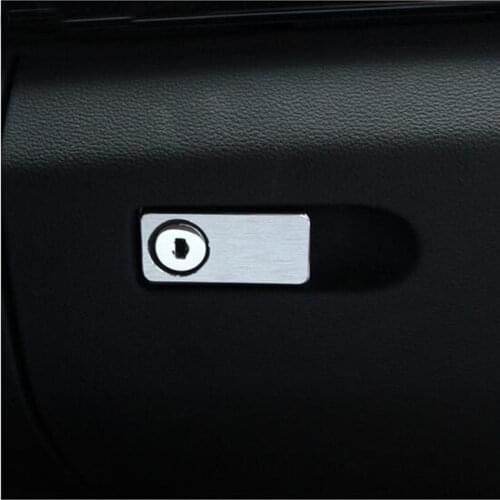 Stainless Steel Car Keyhole Cover Trim Decoration Sticker For Mercedes Benz GLK X204 C Class W204 E Class W212 Car Styling