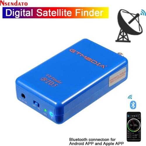 GTMedia Freesat V8 Finder BT05 DVB S2 satellite Satfinder For andriod IOS 1080P digital Bluetooth DVB-S2 HD satellite finder