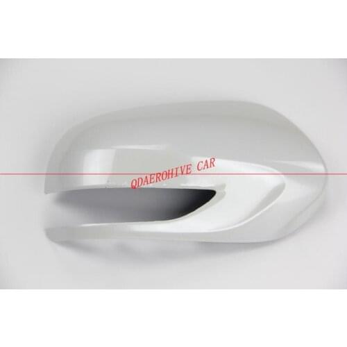 QDAEROHIVE Side Mirror Covers Caps chrome door mirror cover high quality car styling for SUBARU Forester 2011-2012