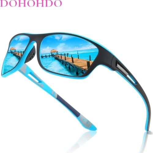Men Polarized Sunglasses Outdoor Sports Driving Shade Goggle Sun Glasses UV Protection Male Eyewear Luxury Brand Mirrored Oculos