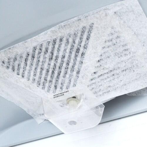 NEW 2PCS/Bag Range Hood Oil-absorbing Cotton Non-woven Filter Paper Kitchen High Temperature Anti-oil Suction Film