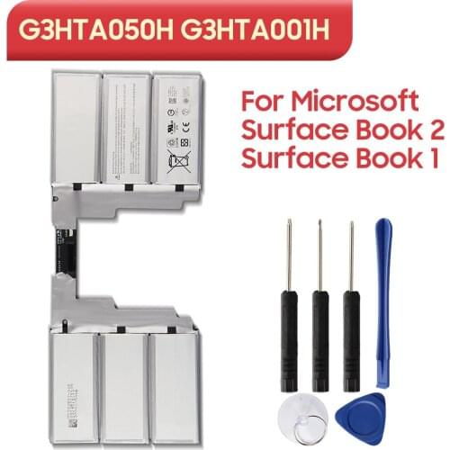 Original Replacement Battery G3HTA050H For Microsoft Surface Book2 1835 Keyboard G3HTA001H For Microsoft Surface Book1 1785