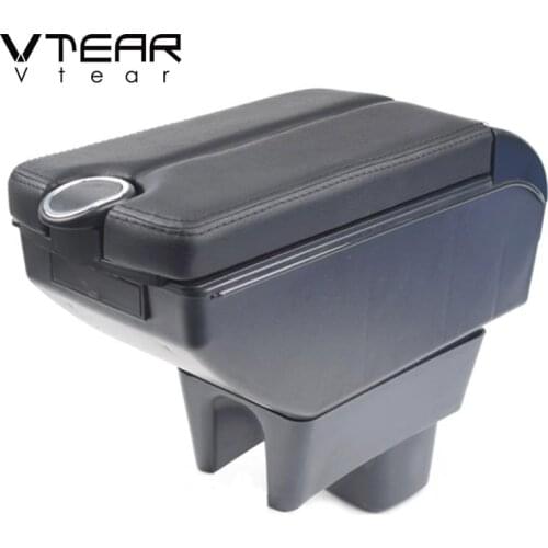 Vtear For Suzuki Swift Armrest Interior Center Console Storage Box Arm Rest Car-Styling Decoration Accessories Parts 2005 2020