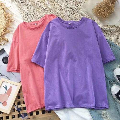 Plus Size 4XL New Women Black White Thin Tshirts Lady Solid Cotton Tees Short Sleeve T shirts Female Summer Tops for Woman XXXXL