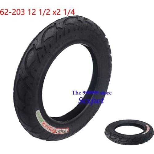 CHAOYANG 12 Inch 12 1/2 X 2 1/4 (62-203 )Tire Inner and Outer Tyre fits Many Gas Electric Scooters For e-Bike 12 1/2X2 1/4 Tyre