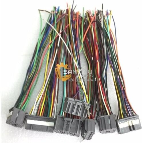 Shinko 215B E215 Excavator ECU PLUG for YN22E00120F2 YN22E00120F3 New Holland Replacement parts