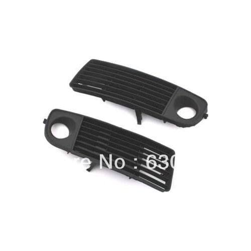 Replacement Front Lower Side Cooling Air Grille with Fog Light Cutout For Audi A6 C5 (97-99)