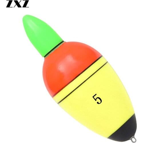 10Pcs EVA Led Luminous Fishing Float Electronic Light Stick Bobbers Glowing Night Carp Floats Set Tackle Accessories Pesca T4