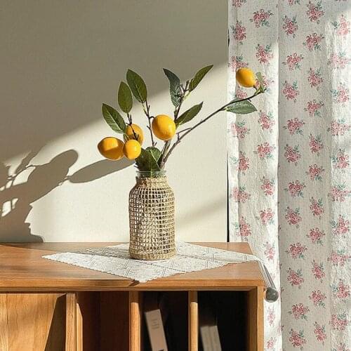 Flower Vase for Table Decoration Living Room Glass Vase Mariage Tabletop Terrarium Glass Containers Handmade Table Plant Vase