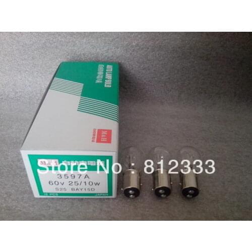 Japan MH BAY15D 60V 25W 10W 25/10W bulb Nichiyu 36430-00400 For TOYOTA NICHIYU TCM SHINKO KOMATSU SUMITOMO Electric Forklift