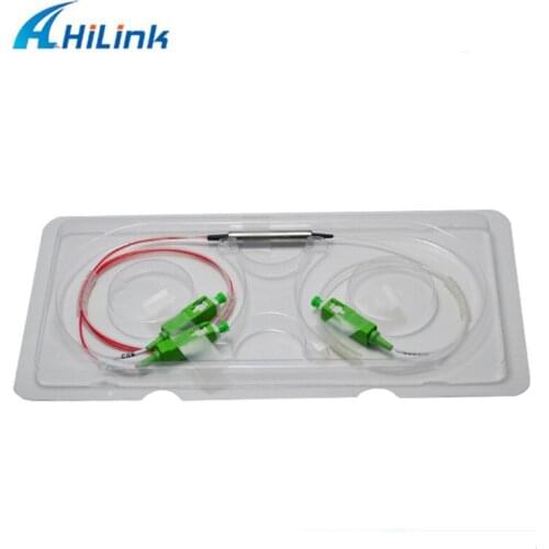 Free Shipping! FTTX WDM Module 0.9mm 1M Fiber FWDM Tx1550nm Rx1310nm/1490nm Optical Filter With SC/APC Connector