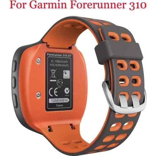 For Garmin Forerunner 310XT Bracelet Sport Silicone Replacement smart watch for Forerunner 310 XT Wrist Straps Correa