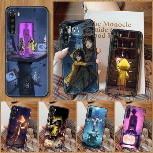 Little Nightmares 2 Phone Case For Xiaomi Redmi Note 7 8 9 10 7A 8T 9A 9T 9S 10S Pro black soft back silicone shell pretty prime