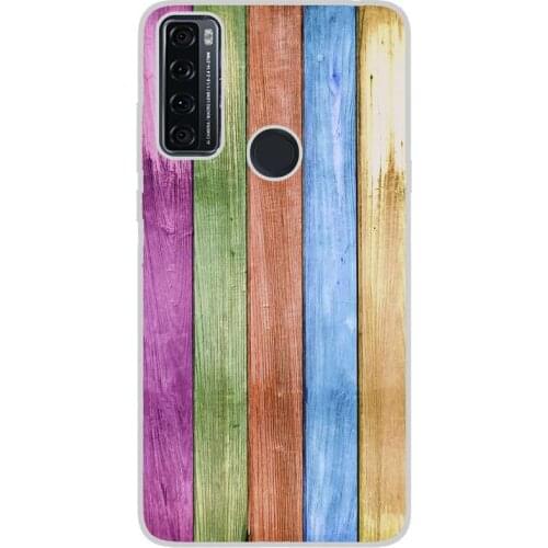 Compatible with TCL-20-SE-4G silicone gel tpu case cover case custom drawing design anti-shock textures 009 case