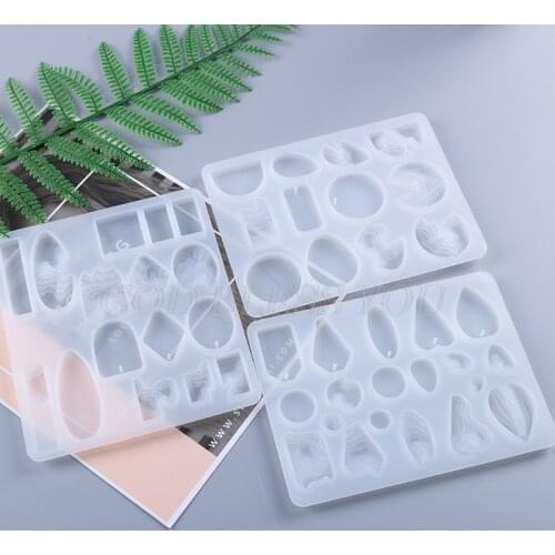 DIY Earring Beach Landscape Resin Mold Coastline Island Pendant Silicone Mould Drop Shipping