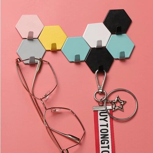 Wall mount wall strong and seamless sticking hook behind dormitory door nail-free sticking hook HK-120A