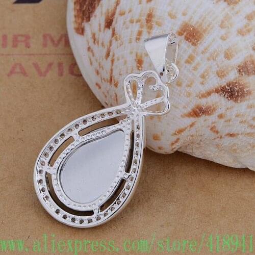 Silver Plated Necklace Silver Plated fashion jewelry pendant /caeakrla bgxajyea AN768