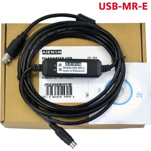 Applicable to Mitsubishi MR-E series servo download data line programming debugging line