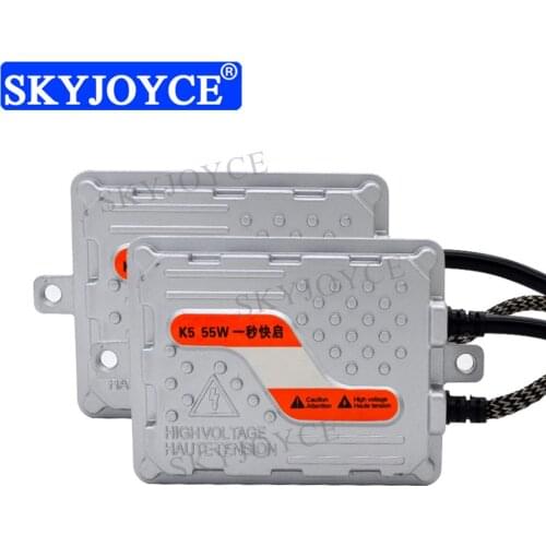 SKYJOYCE 55W Fast Bright HID Ballast One second Quick Start HID Ballast For AUTO H1 H7 H11 9005 9006 55W HID Bulb Ballast
